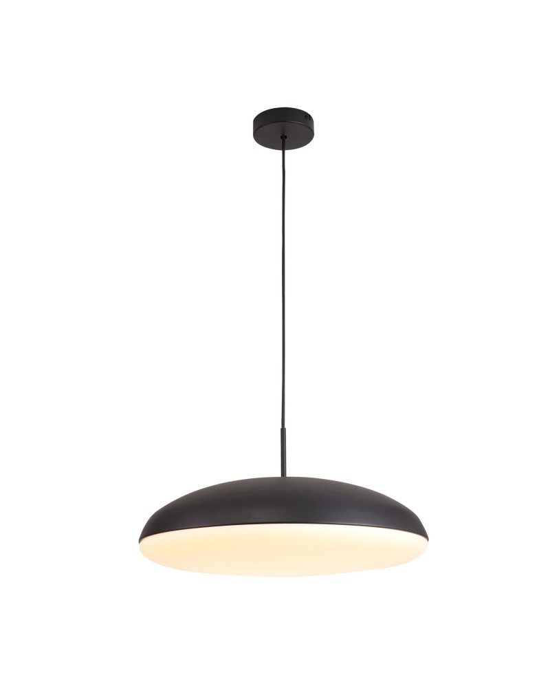 KAZZ * COLGANTE GRANDE NEGRO - E27
